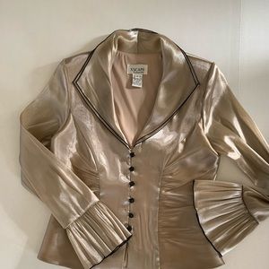 Xscape Shimmery Dressy Top